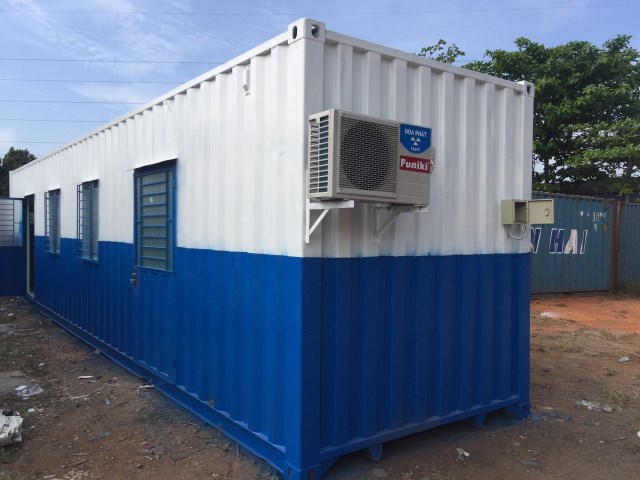 Container văn phòng có toilet - Container ATICO - Công Ty TNHH MTV Thương Mại Và Vận Tải ATICO